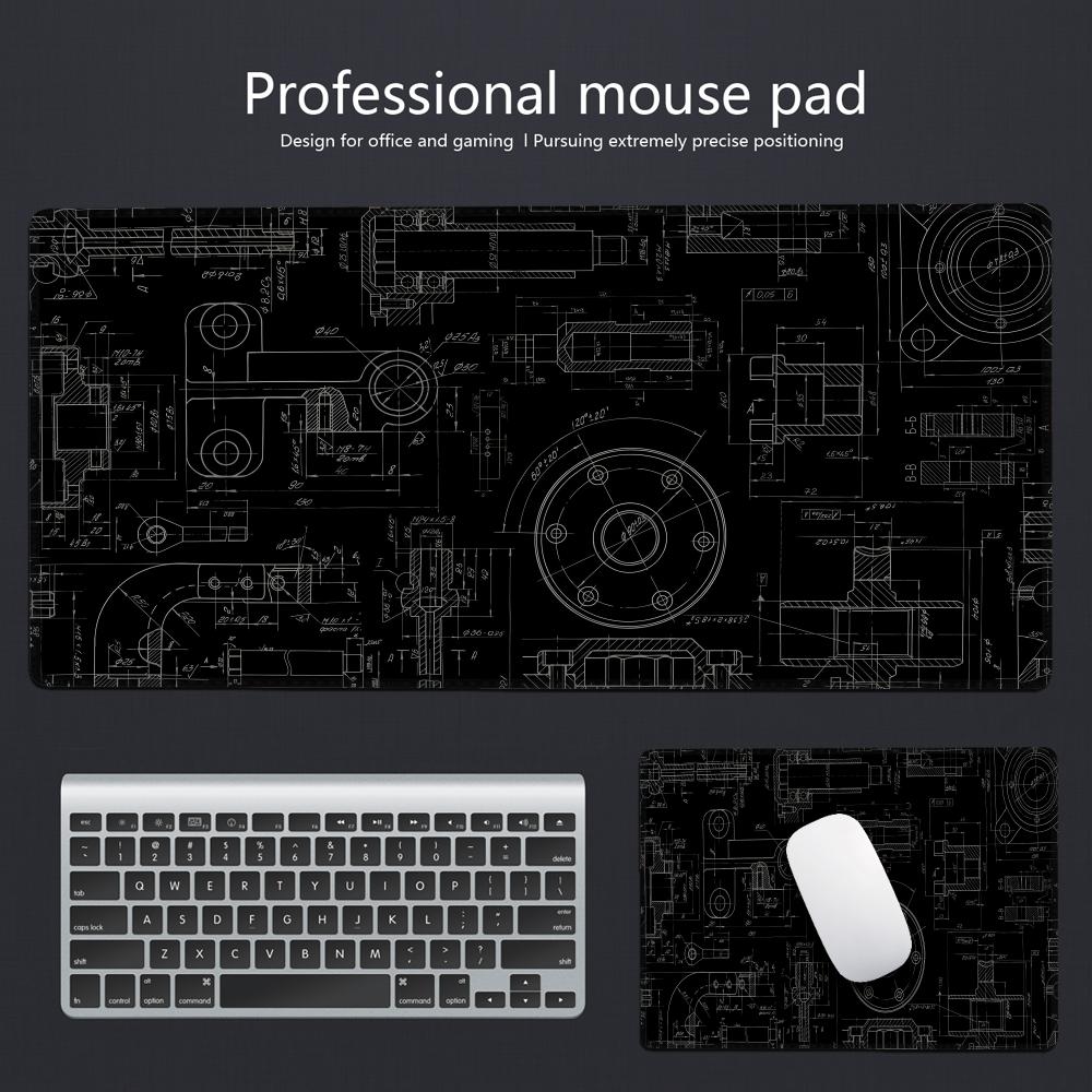 Gaming Accessories Drawing - Tappetino per mouse Accessorio da gioco