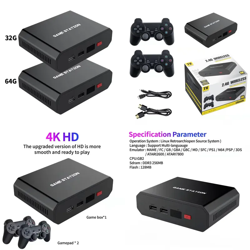 Gaming Accessories Controller - Console di Gioco M8plus HD con