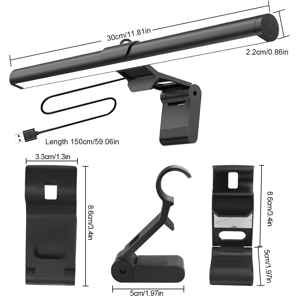 Gaming Accessories Led - Barra luminosa RGB per monitor PC