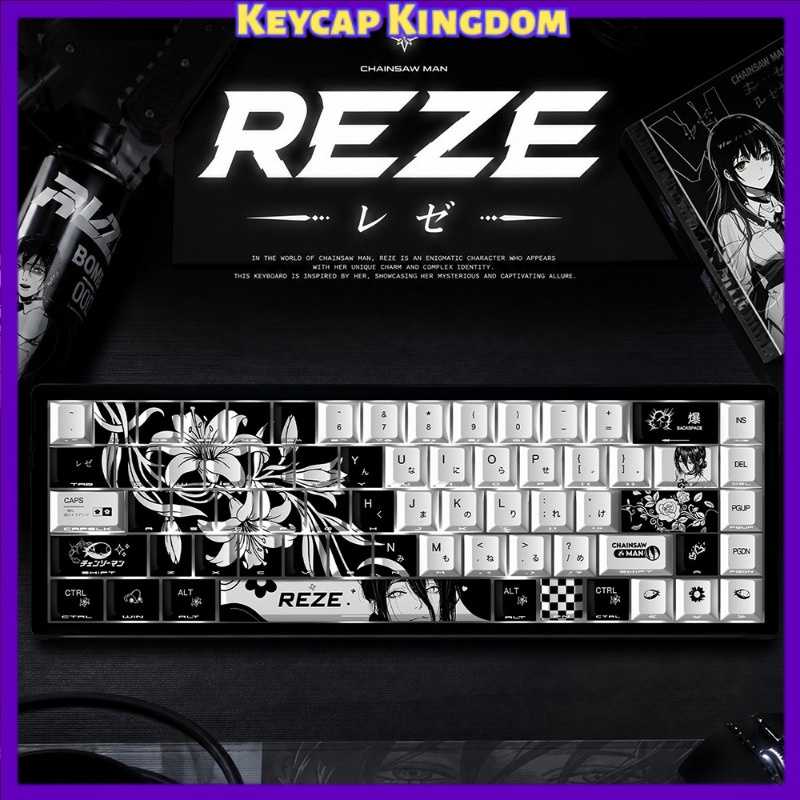 Jjk Gaming Accessories - NUOVI Keycaps Anime Reze 5.0 a