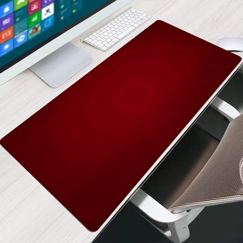 Gaming Accessories White - Tappetino per mouse rosso, tappetino da