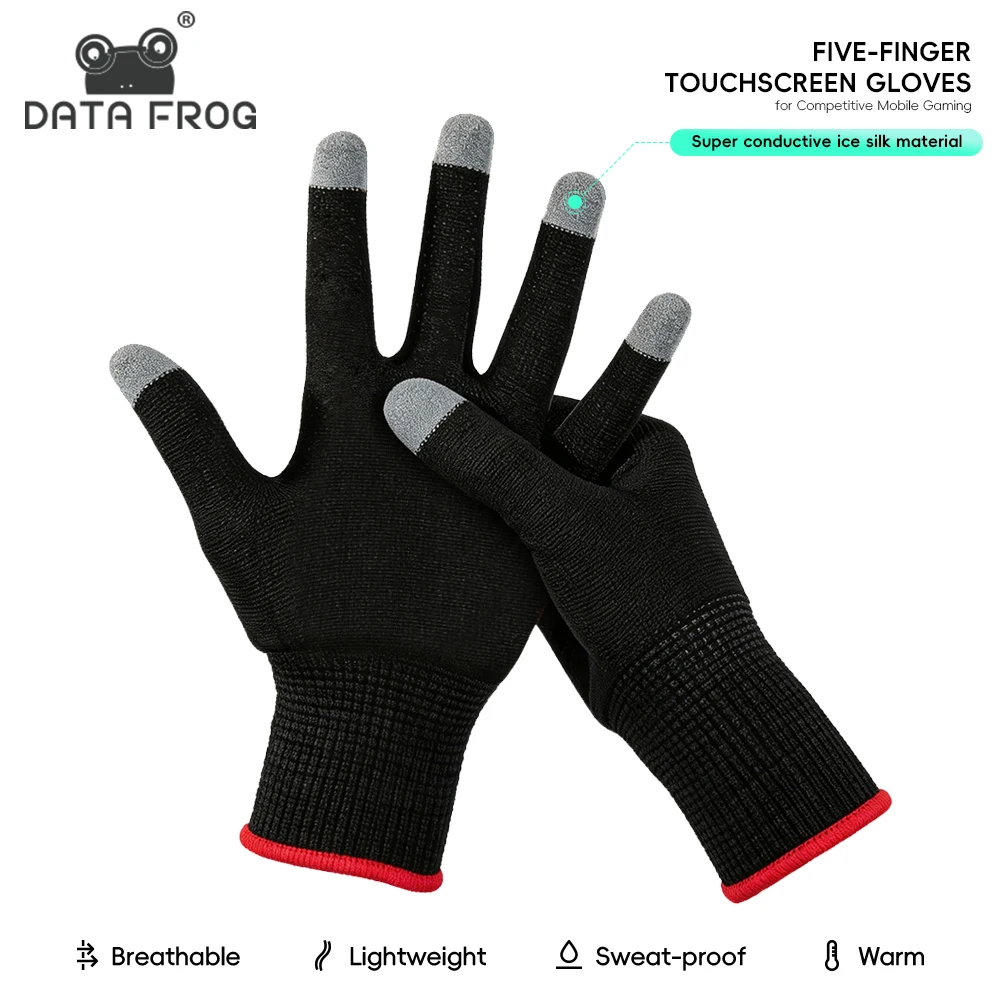 Gaming Accessories Drawing - Guanti da gioco versatili Data Frog,