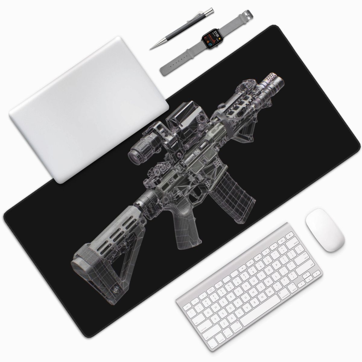 Tappetino per Mouse Grande con - Gaming Accessories Drawing recensione e prezzo