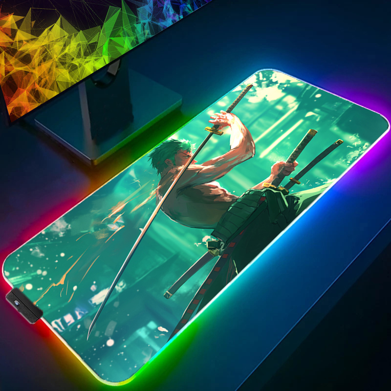 ONE PIECE Zoro Mouse Pad RGB A - Gaming Accessories Tablet recensione e prezzo