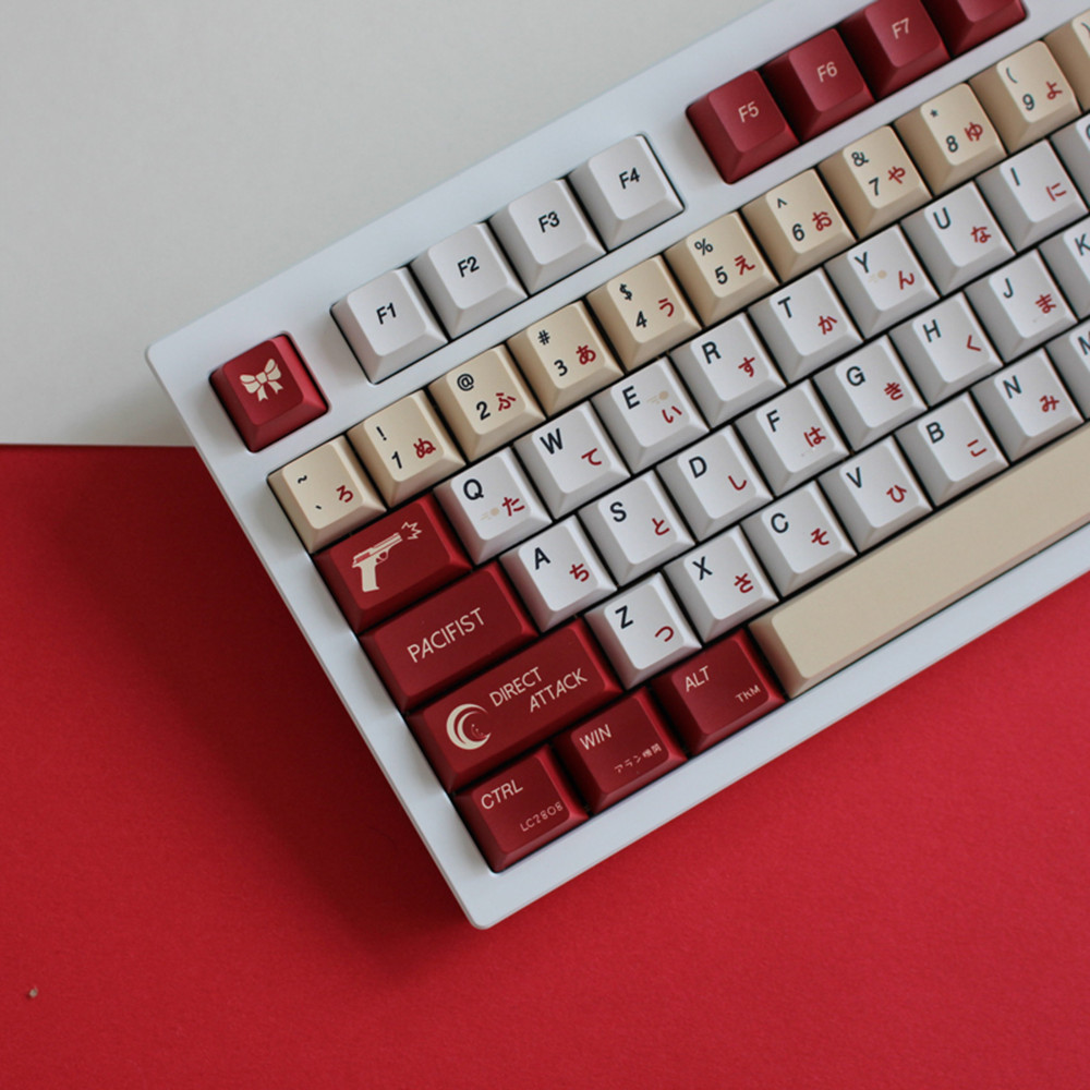 Lycoris Recoil Anime PBT Keyca - Gaming Accessories White recensione e prezzo
