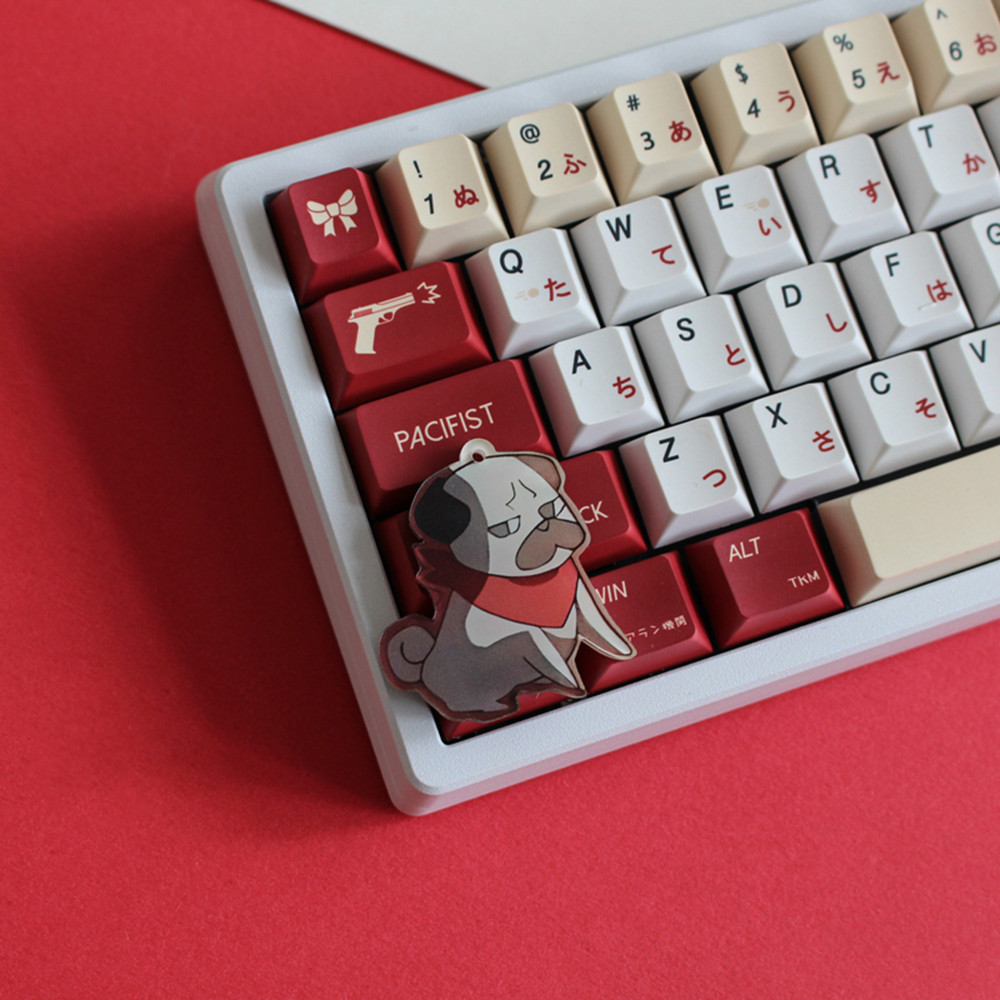 Lycoris Recoil Anime PBT Keyca - Gaming Accessories White recensione e prezzo